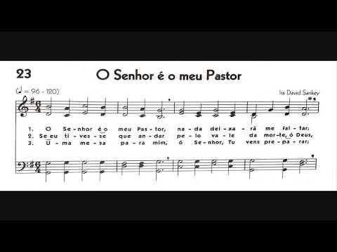 Hinário 5 CCB - Hino 023 - O Senhor é o meu Pastor - Strings - Teclado Yamaha PSR S670