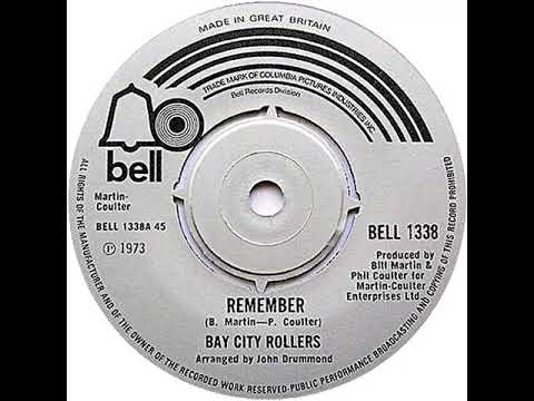 UK New Entry 1974 (26) Bay City Rollers - Remember