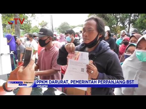 Pemerintah Alokasikan Bansos Tunai Rp6,1 triliun Selama PPKM Darurat #BIP 03/07