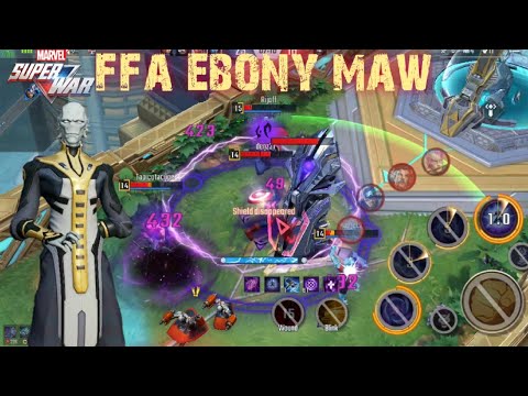Ebony Maw Having Fun in FFA