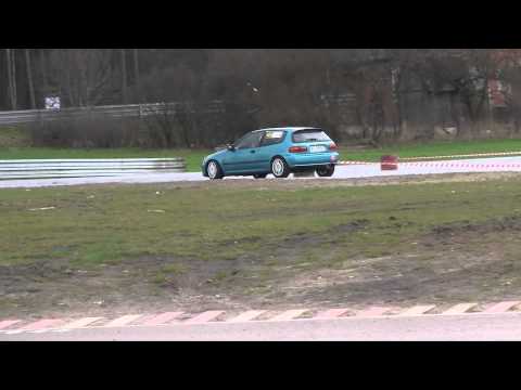 Piotr Niewiadomy - Honda Civic - SuperOES 4 Runda - Tor Kielce 16-04-2011