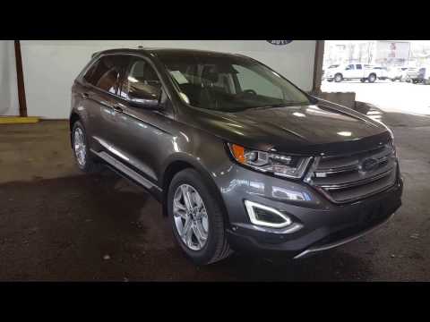Gray 2017 Ford Edge Titanium AWD Review Prince George BC - Prince George Motors