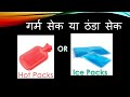 What Do Hot Fomentation Or Ice Application