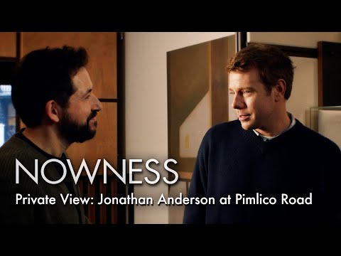 Jonathan Anderson and historian Dr James Fox talk heritage British craft at JW Anderson’s new store