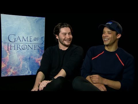 "Game of Thrones" Season 7 interview with Daniel Portman & Jacob Anderson