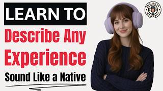 Think In English: How to Describe Any Experience in English | Sound Like a Native