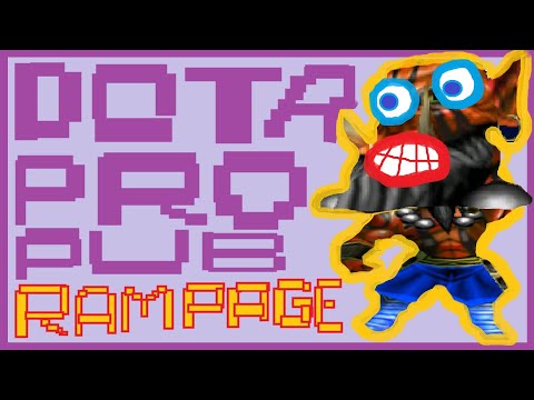 DotA Juggernaut RAMPAGE by Frenz1k Pro Epic Yurnero moves to stomp the pub
