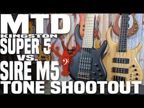 MTD Kingston Super 5 vs Sire M5 (M7) - Clash of the Tonal Titans - LowEndLobster Tone Shootout