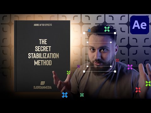 How To Advanced Stabilize Lock Footage in After Effects | Stabilize motion