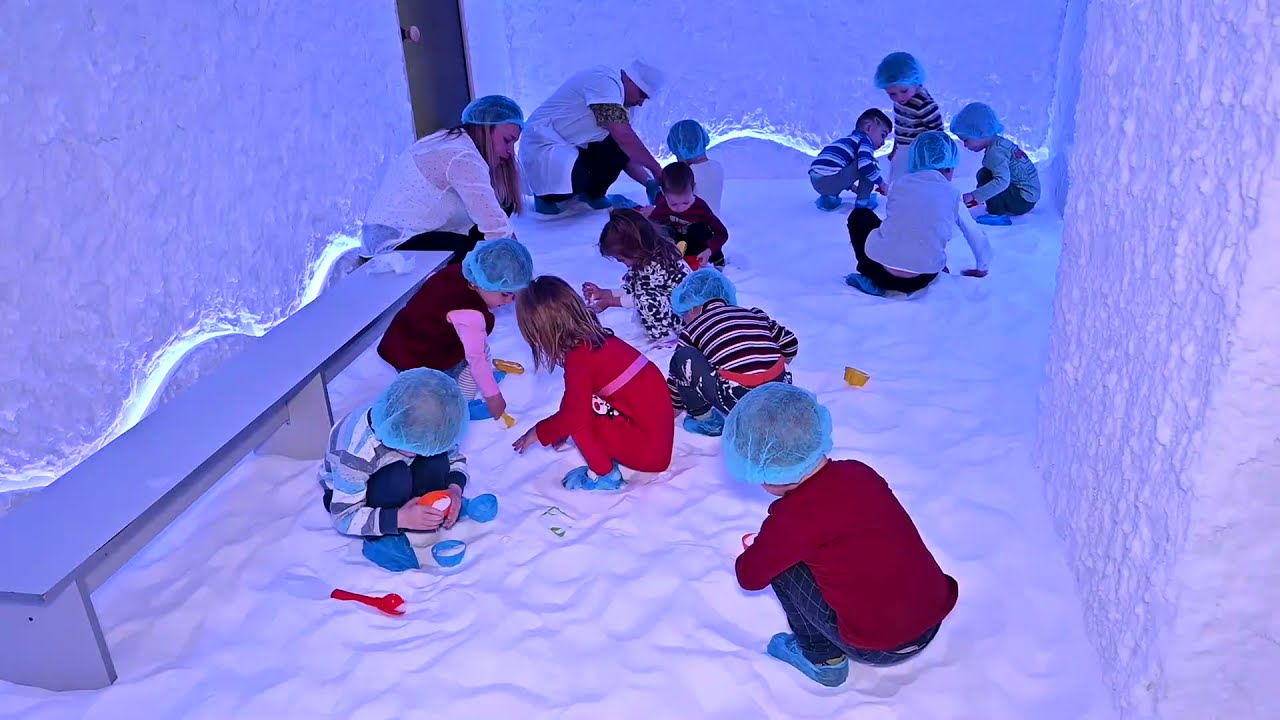 O salină a fost dată în exploatare în cadrul grădiniței „Sălcioara”