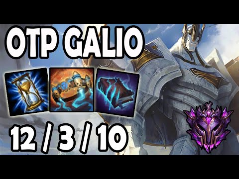 OTP Galio vs Ekko [ MID ] Lol Master Korea