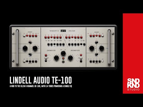 Lindell Audio TE-100, A nod to the Klein & Hummel UE-100