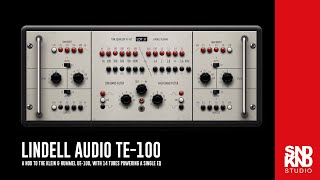 Video thumbnail for Lindell Audio TE-100, A nod to the Klein & Hummel UE-100 by Soundkandy Studio