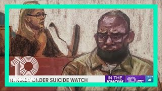R. Kelly remains on suicide watch 'for his own safety,' according to officials