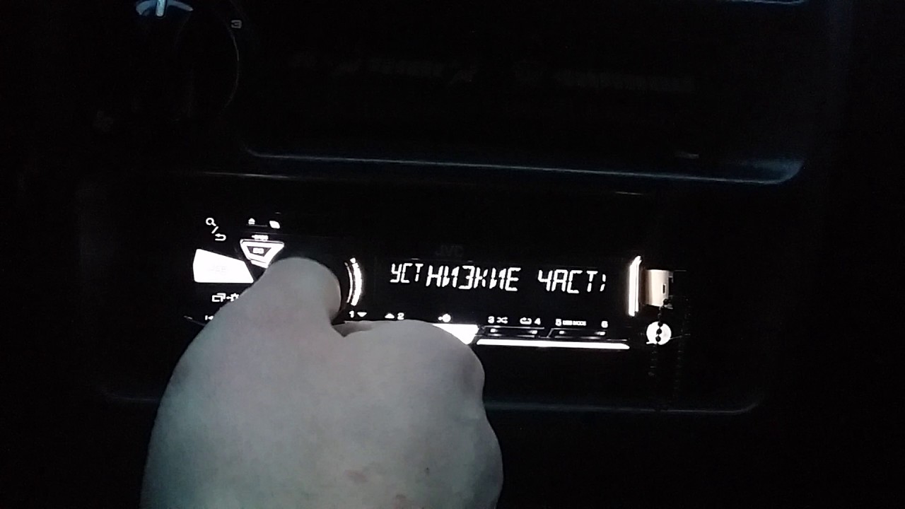 Автомагнитола CD JVC KD-R577 1DIN 4x50Вт