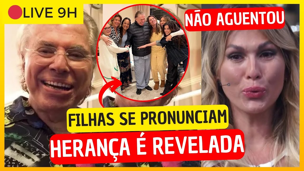 🔴Herança de Silvio Santos é revelada; Ex-Diretor da Globo detona! Livia Andrade chora ao vivo! e+
