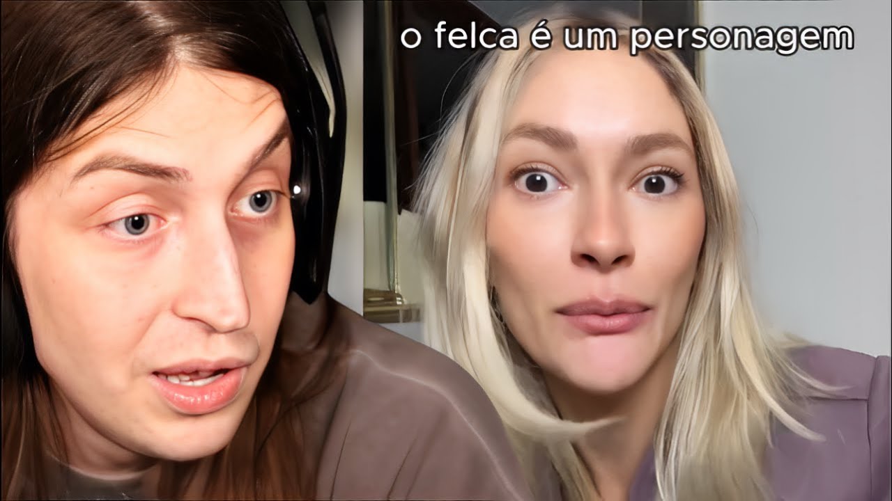 felca assistindo tiktoks que falam dele