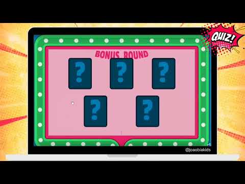 Quiz - Brincando com as vogais - Crianças inteligentes