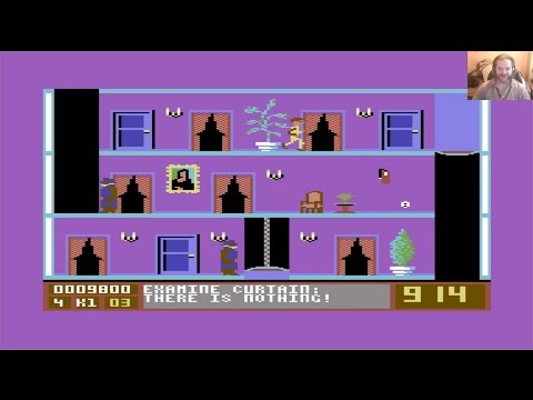 Lukozer Retro Game Review 339 - Mission Elevator - Commodore 64