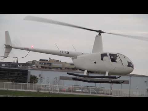 Robinson R44s - Cannes-Mandelieu LFMD - February 2014