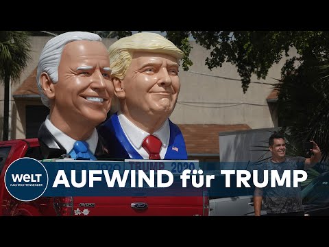 WELT THEMA:  Aufholjagd im US-Wahlkampf - Trump und Biden kämpfen verbissen um Florida
