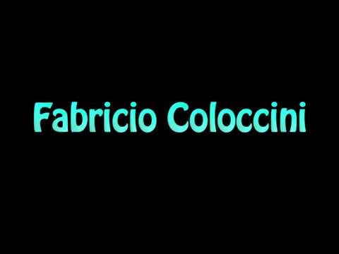 Learn How To Pronounce Fabricio Coloccini