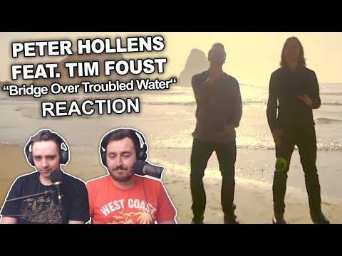"Peter Hollens feat. Tim Foust - Bridge Over Troubled Water" Singers Reaction