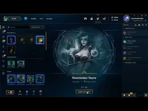 League of Legends | Patch 12.6 - Opening Masterwork Chest (Part 04)