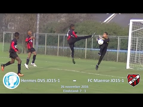 Samenvatting Hermes DVS JO15-1 -  FC Maense JO15-1