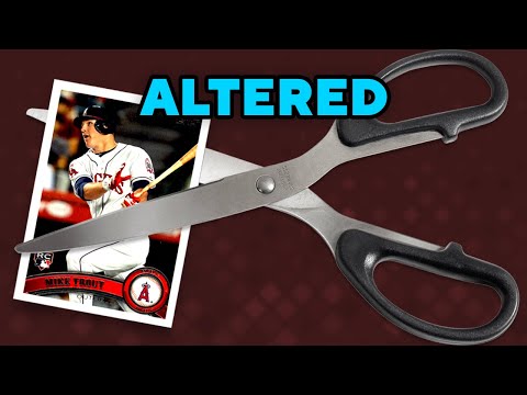 Baseball Card Trimming Is Okay Now? 🤔 The Evan Mathis Drama.