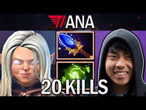 Invoker Dota 2 Gameplay T1.Ana with 20 Kills and Refresher - TI12