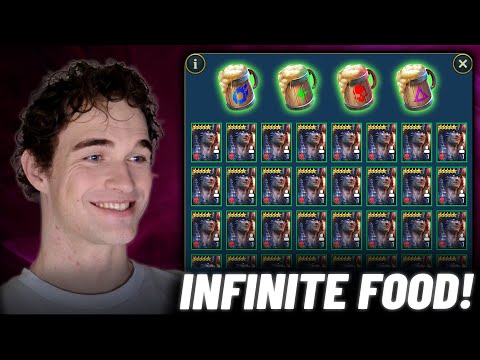 THE BEST WAY TO FARM FOOD & RANK UP CHAMPIONS! (F2P Beginners Guide) - Raid Shadow Legends