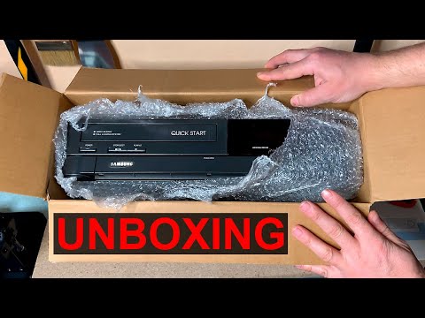 I am 30 Years Old! Unboxing VCR Samsung VK 320