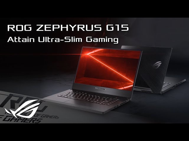 Video Teaser für Attain Ultra-slim Gaming - ROG Zephyrus G15 | ROG