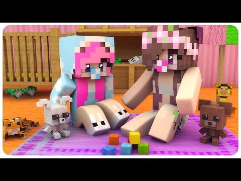 🌸MY NEW FRIEND AT DAY CARE 👭 MINECRAFT
