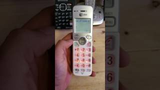 How to reset your At&amp;t or V-tech handset part 1