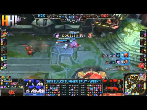 Sounds of the Game - H2K vs ROC - EU LCS Summer 2015 W1D1
