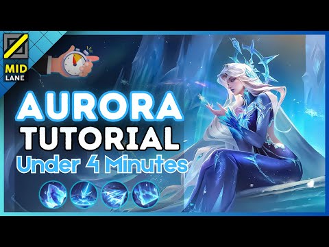 4-Minute Aurora Tutorial in the Mid Lane || (MLBB S35) 2025
