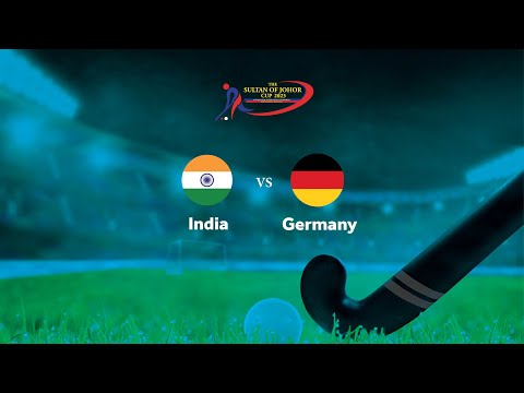 Match 16 Sultan of Johor Cup 2023 Semi Final  – India (1st Pool B) v Germany (2nd Pool A)