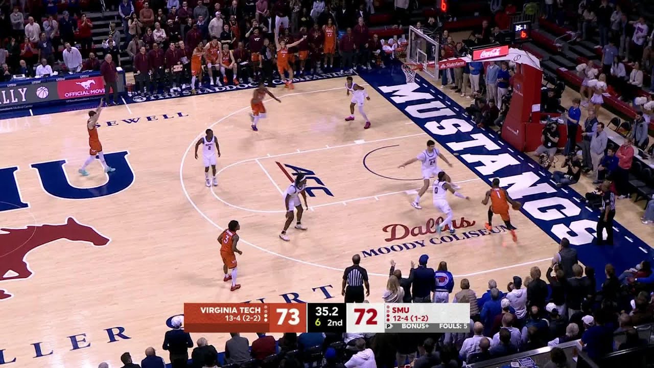 INCREDIBLE ENDING 😱 SMU WINS ON HALF-COURT BUZZER BEATER‼️