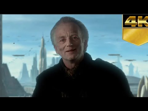 Attack of the clones | Jedi Meeting with palatine scene 2002 1080p