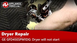 GE Dryer Repair: Will Not Spin - Motor Assembly