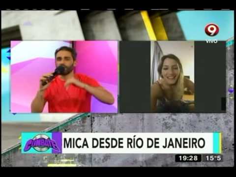 Hablamos con Mica desde Río de Janeiro
