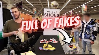 He Tried Selling Me A Bin Full Of FAKE Shoes! | Sneakercon Cleveland 2021 Cashouts