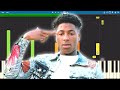 YoungBoy Never Broke Again Lonely Child Piano Tutorial