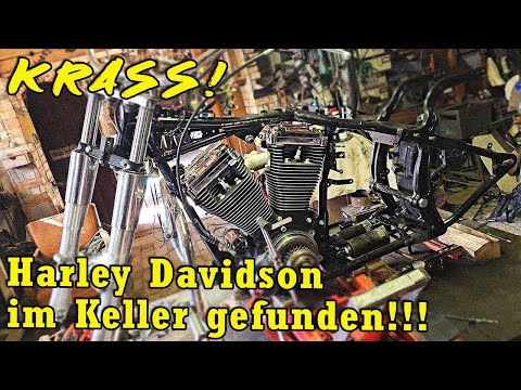 Wow! - Harley Davidson found in the basement!!! | Harzer Bikeschmiede