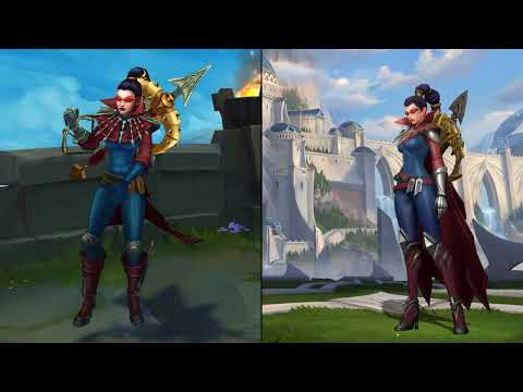 Vayne League of Legends VS Wild Rift Comparison
