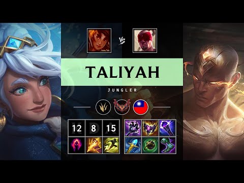 Taliyah Jungle vs Lee Sin - TW Grandmaster Patch 25.07