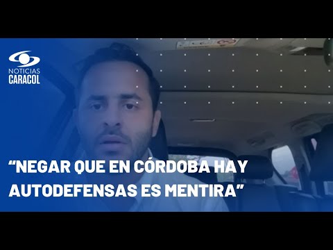 Gobernador de Córdoba a habitantes de Tierralta: “Expreso disculpas por el presidente”