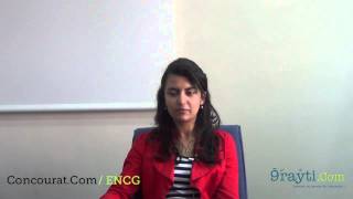 Concours écrit et oral à l'ENCG